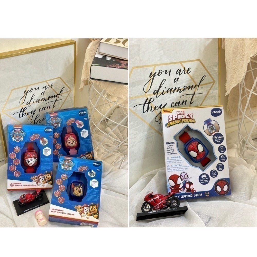 【VTech】兒童 汪汪隊 蜘蛛人 多功能 遊戲 學習 手錶 兒童節 禮物 玩具-細節圖2