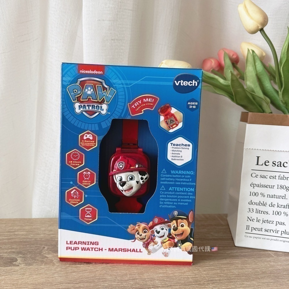 【VTech】兒童 汪汪隊 蜘蛛人 多功能 遊戲 學習 手錶 兒童節 禮物 玩具-細節圖7