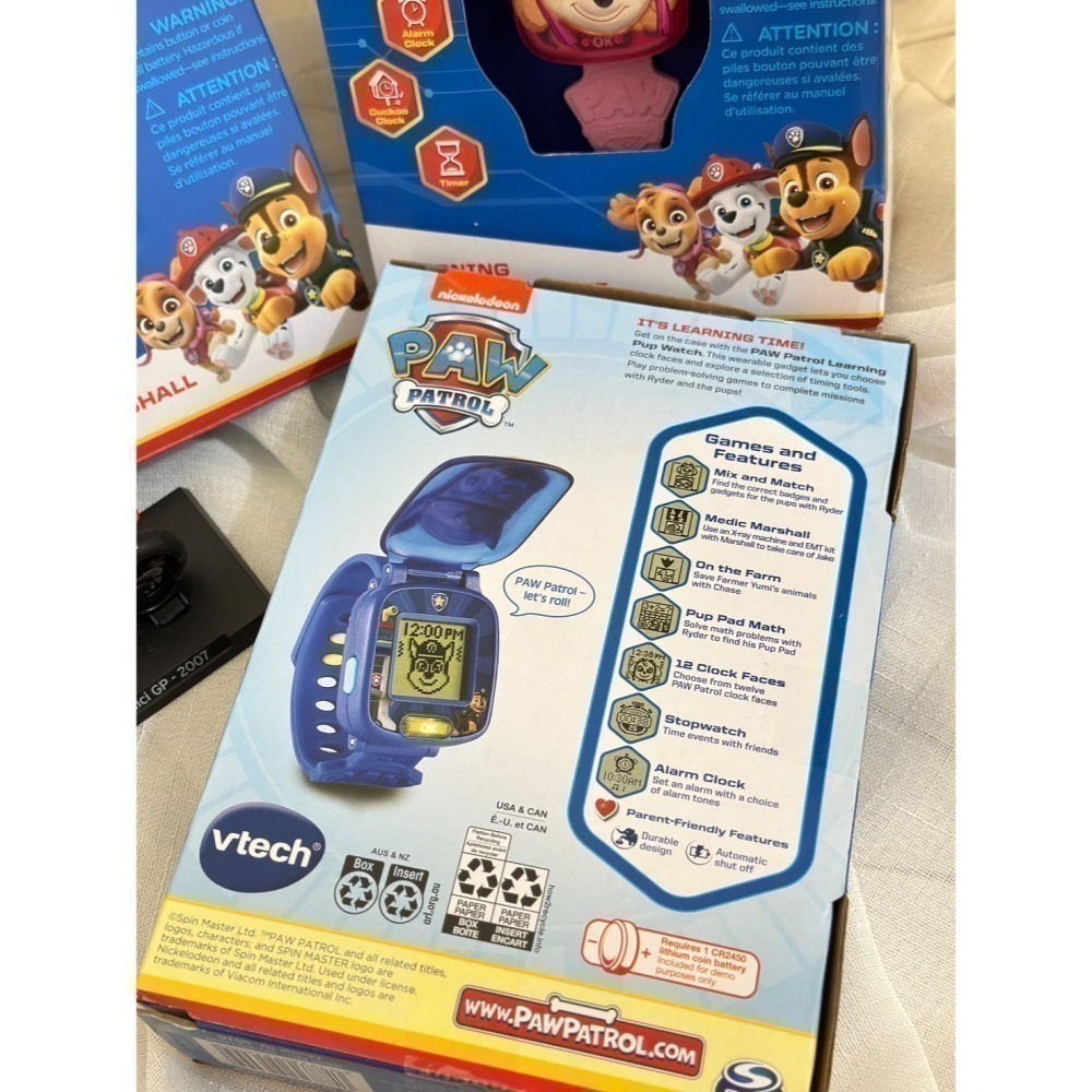 【VTech】兒童 汪汪隊 蜘蛛人 多功能 遊戲 學習 手錶 兒童節 禮物 玩具-細節圖3