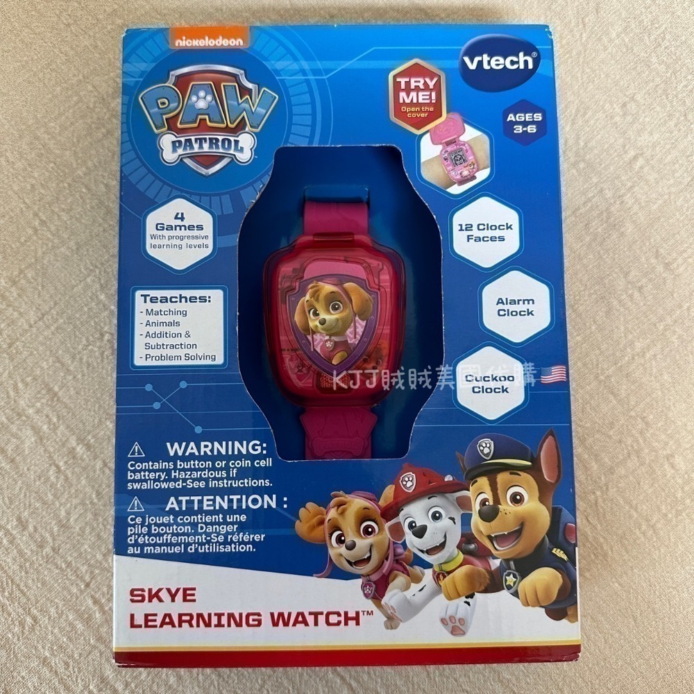 【VTech】兒童 汪汪隊 蜘蛛人 多功能 遊戲 學習 手錶 兒童節 禮物 玩具-規格圖10