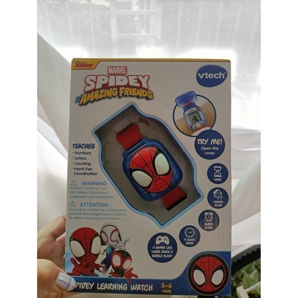 【VTech】兒童 汪汪隊 蜘蛛人 多功能 遊戲 學習 手錶 兒童節 禮物 玩具-規格圖10