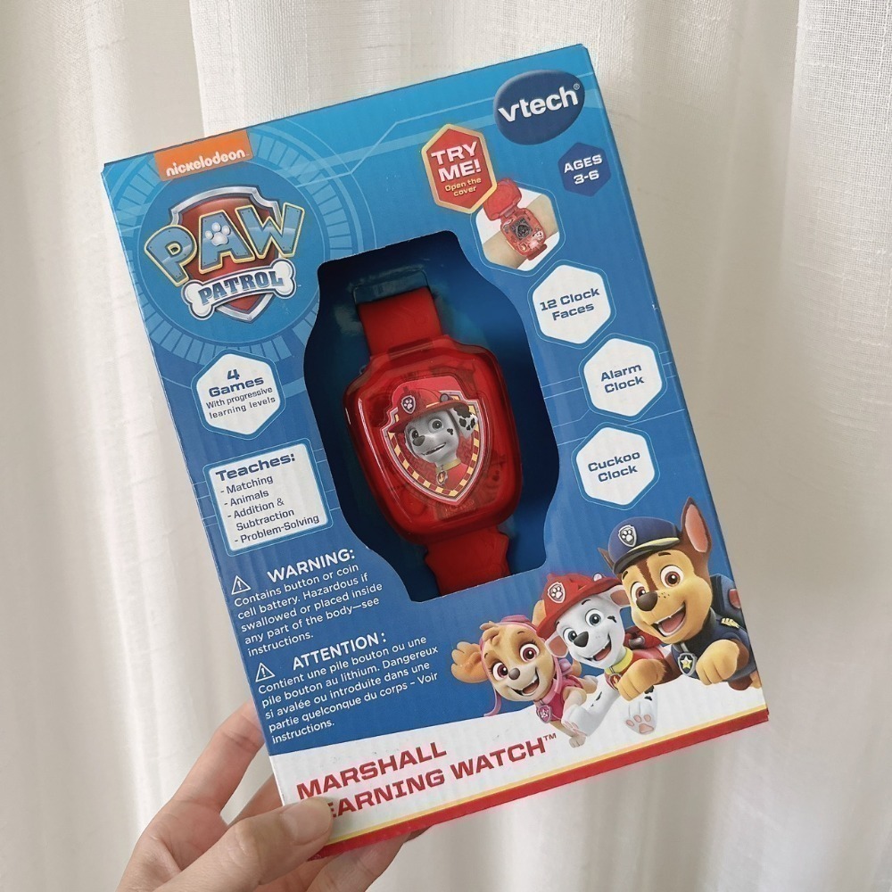 【VTech】兒童 汪汪隊 蜘蛛人 多功能 遊戲 學習 手錶 兒童節 禮物 玩具-規格圖10