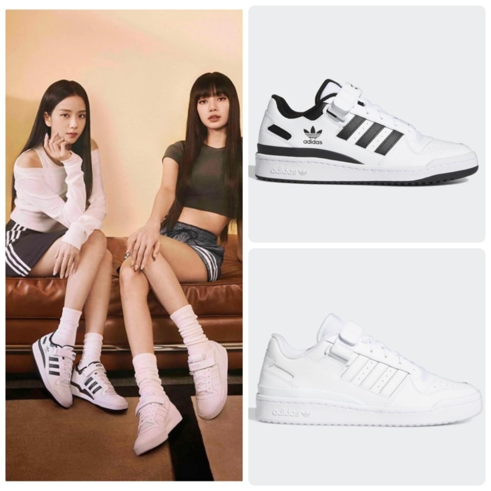 【Adidas】Originals Forum 球鞋 Adidas blackpink 聯名 Lisa Jisoo-規格圖3