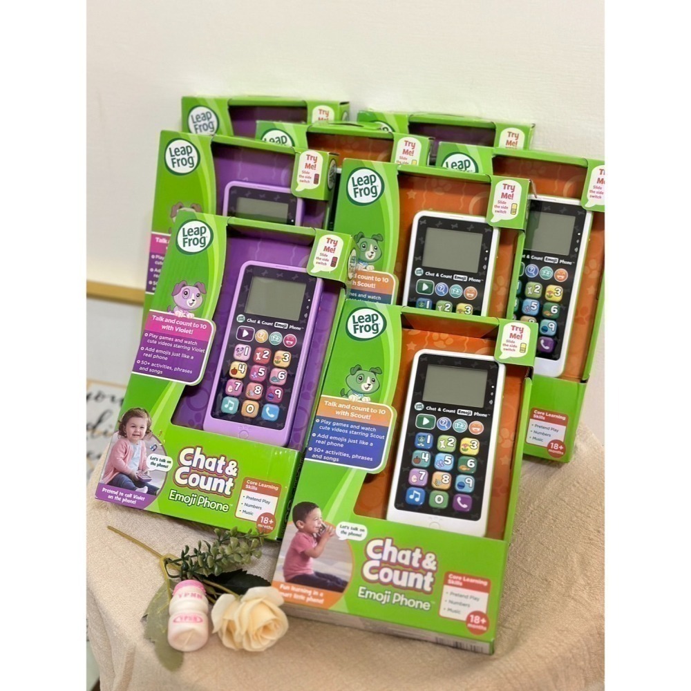 【Leapfrog】兒童 不傷眼 炫光 智慧 小手機 玩具 兒童節 禮物-細節圖4