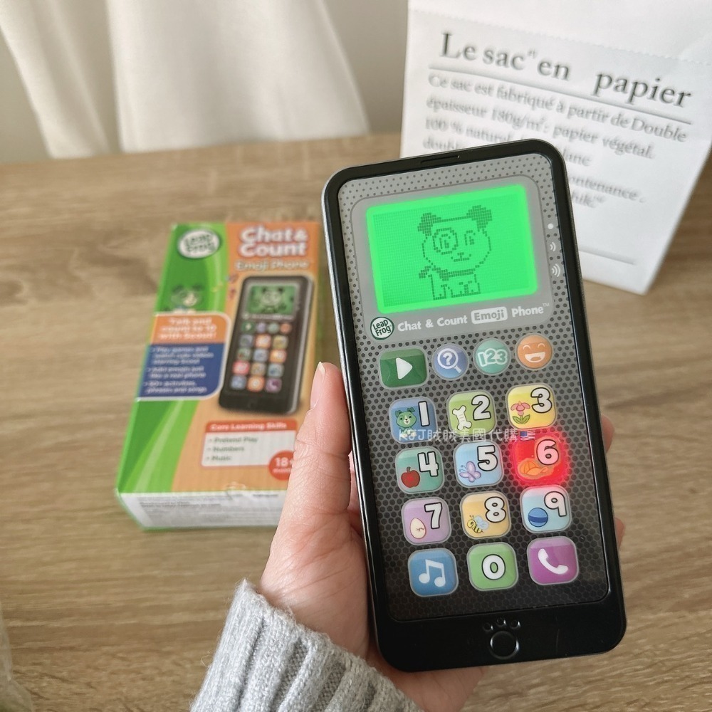 【Leapfrog】兒童 不傷眼 炫光 智慧 小手機 玩具 兒童節 禮物-規格圖8