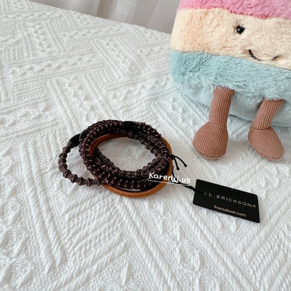 🌸【L. Erickson】 GRAB＆GO PONY 髮圈 髮夾 髮式 一字夾 小抓夾 粗款-規格圖7