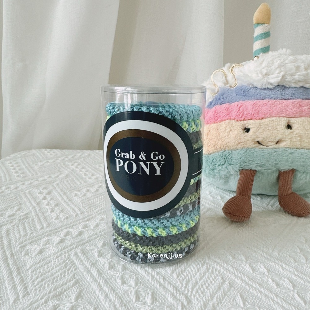 🌸【L. Erickson】 GRAB＆GO PONY 髮圈 髮夾 髮式 一字夾 小抓夾 粗款-規格圖7