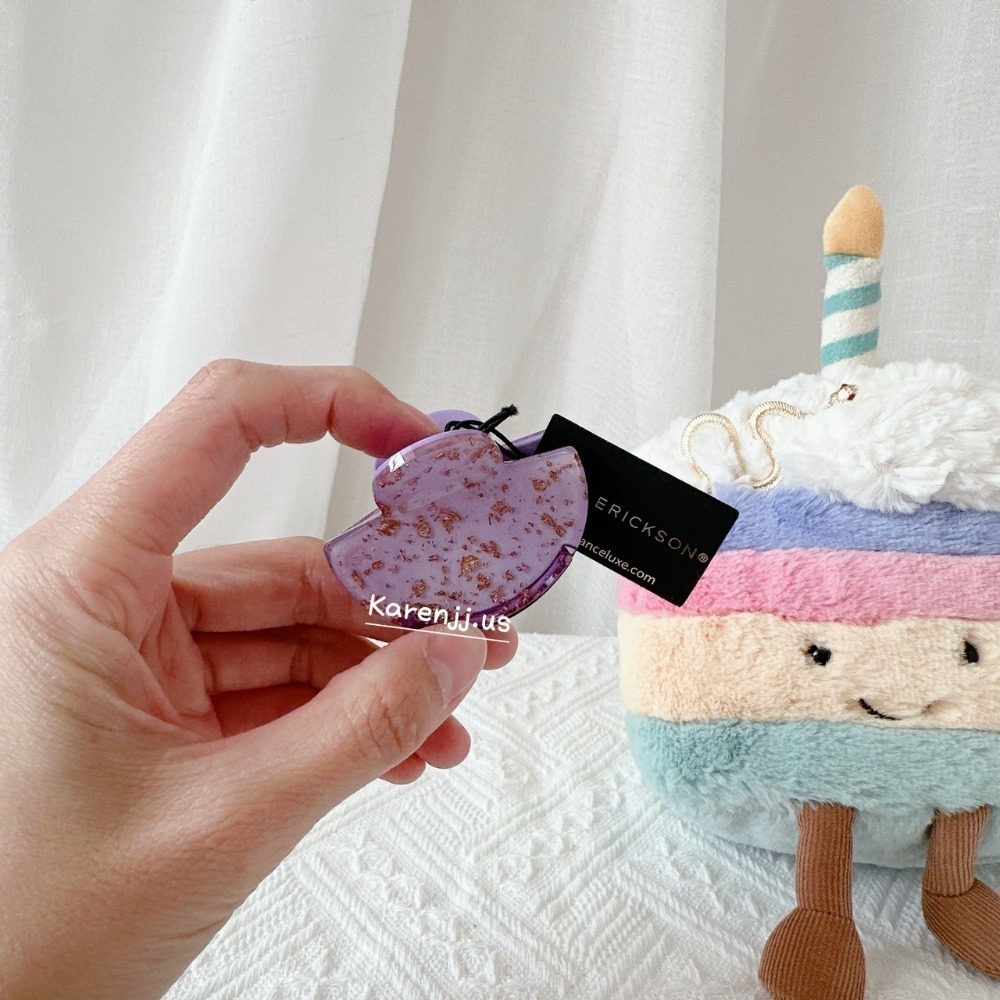 🌸【L. Erickson】 GRAB＆GO PONY 髮圈 髮夾 髮式 一字夾 小抓夾 粗款-規格圖7