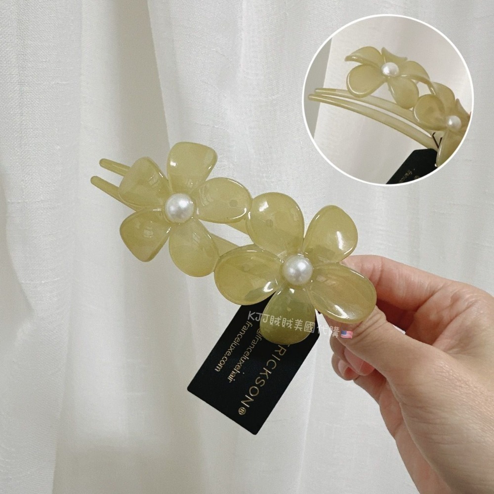 🌸【L. Erickson】 GRAB＆GO PONY 髮圈 髮夾 髮式 一字夾 小抓夾 粗款-規格圖7