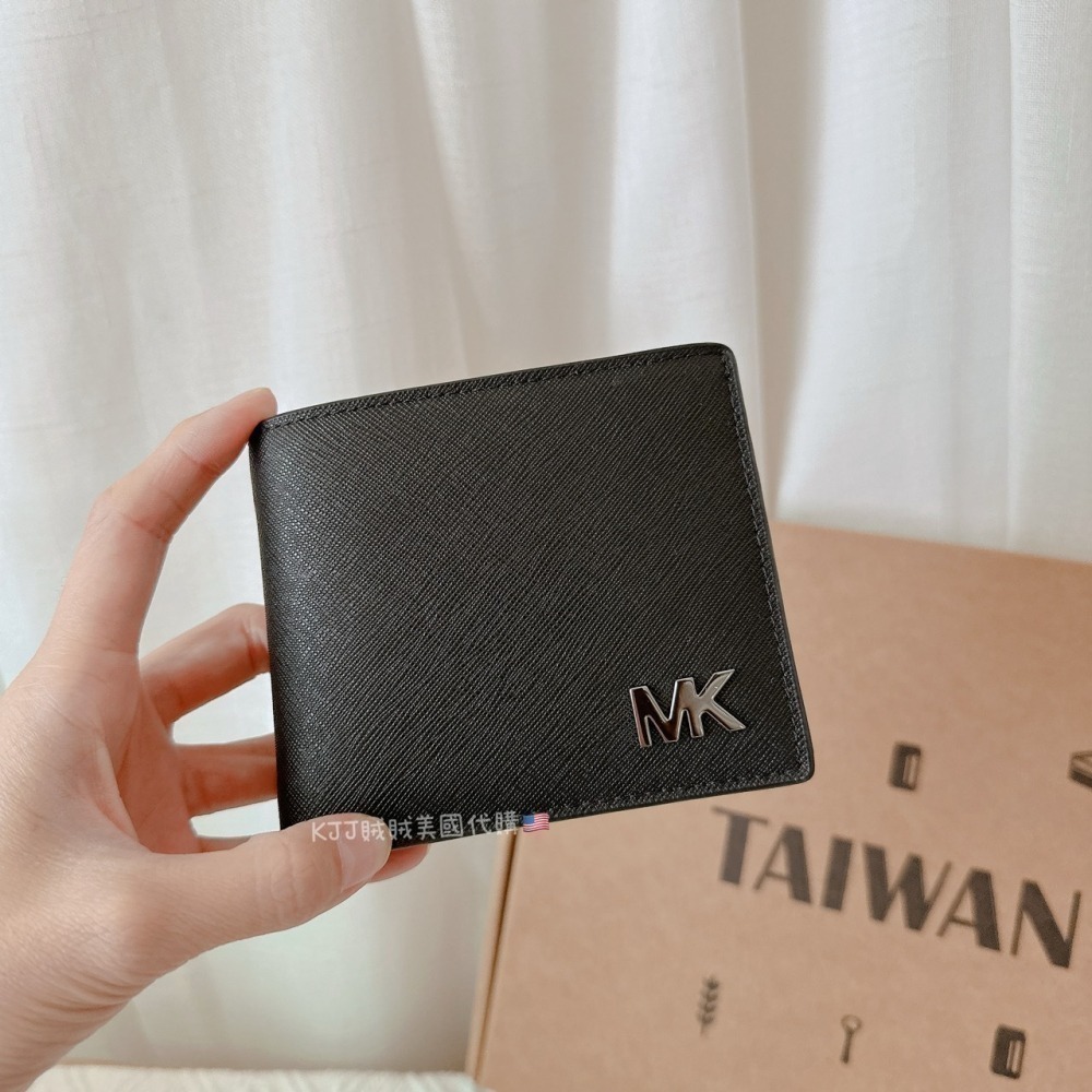 【MICHAEL KORS】MK 男生 防刮 附證件夾/零錢袋 短夾 皮夾 包包-細節圖6