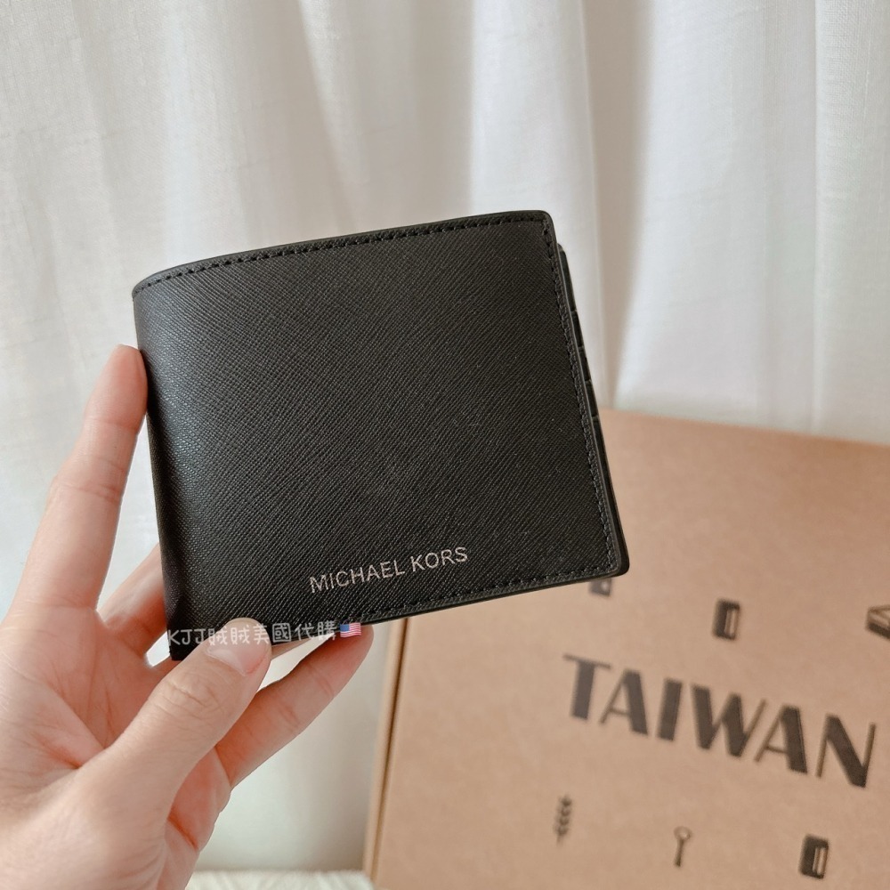【MICHAEL KORS】MK 男生 防刮 附證件夾/零錢袋 短夾 皮夾 包包-細節圖7