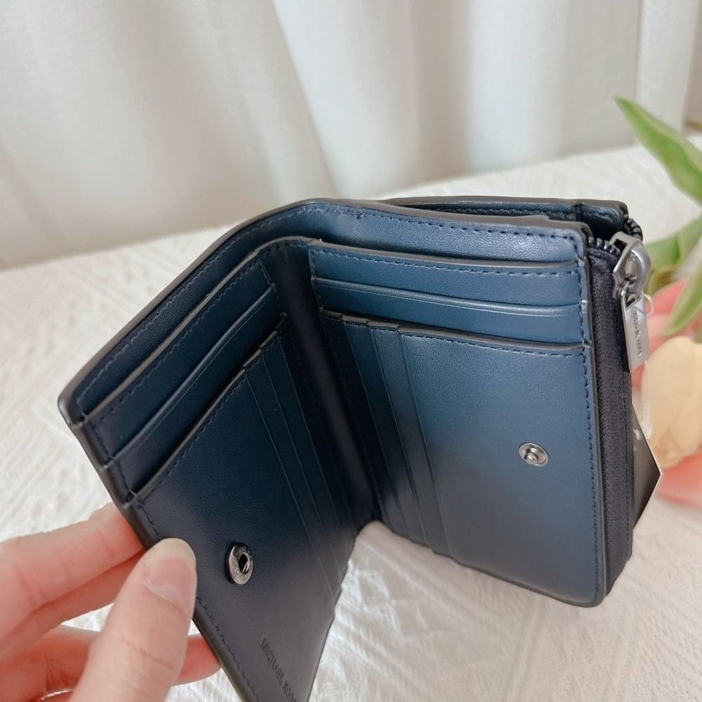 【MICHAEL KORS】MK 男生 防刮 附證件夾/零錢袋 短夾 皮夾 包包-細節圖11