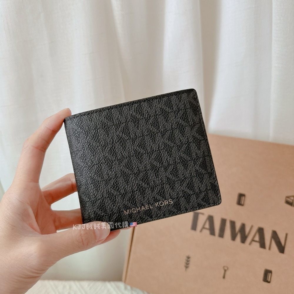 【MICHAEL KORS】MK 男生 防刮 附證件夾/零錢袋 短夾 皮夾 包包-規格圖9