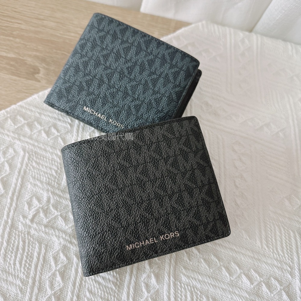 【MICHAEL KORS】MK 男生 防刮 附證件夾/零錢袋 短夾 皮夾 包包-規格圖11