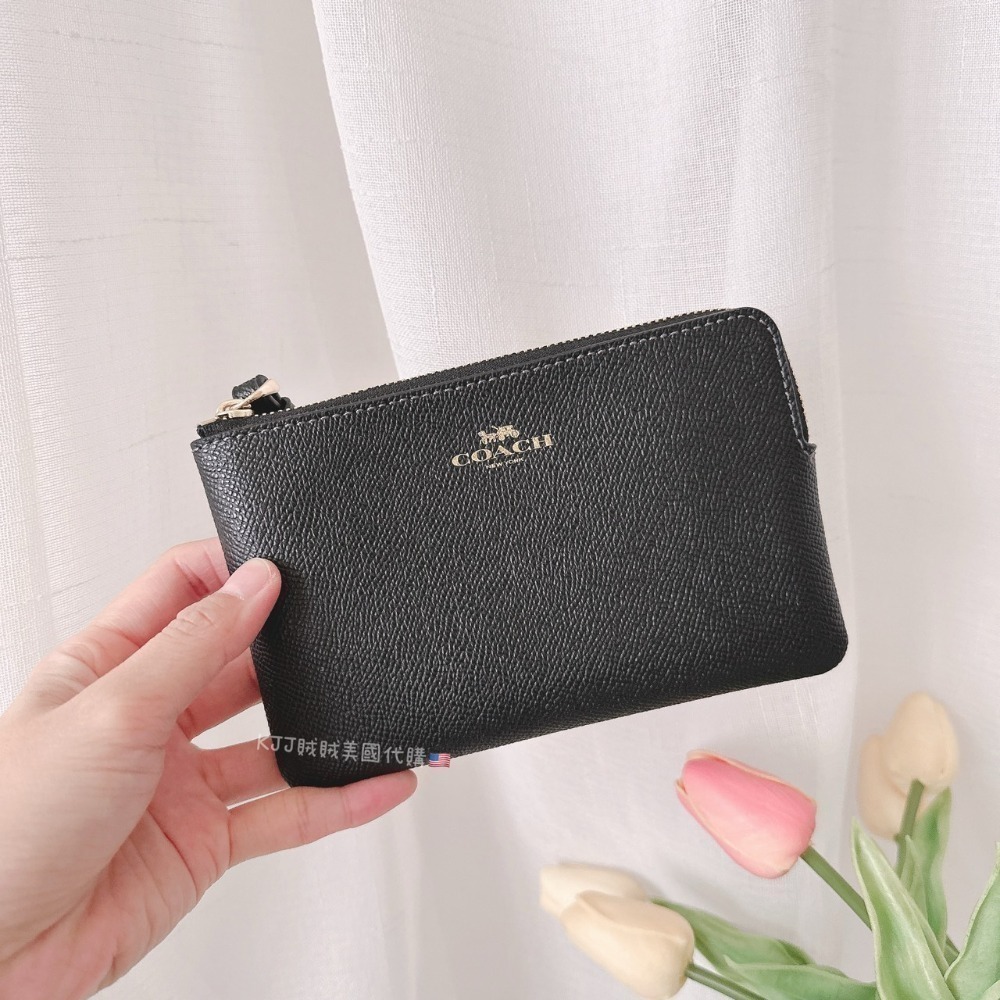 【Coach】單層 防刮/荔枝皮 萬用百搭 小手拿 錢包 包包-規格圖9