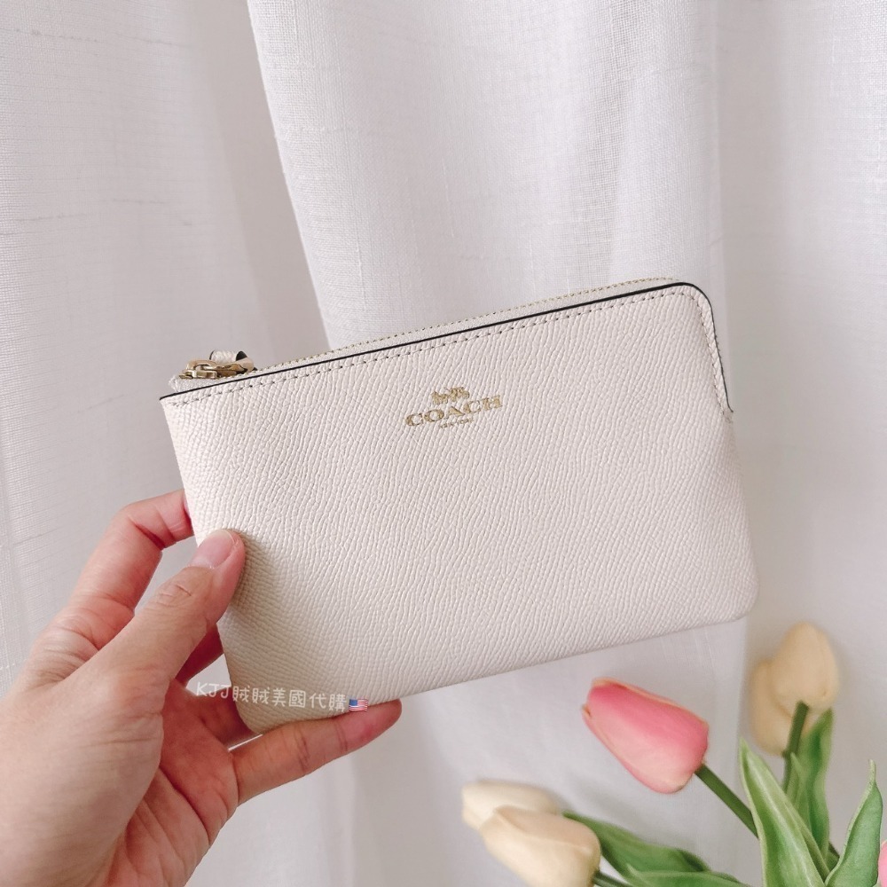 【Coach】單層 防刮/荔枝皮 萬用百搭 小手拿 錢包 包包-規格圖9