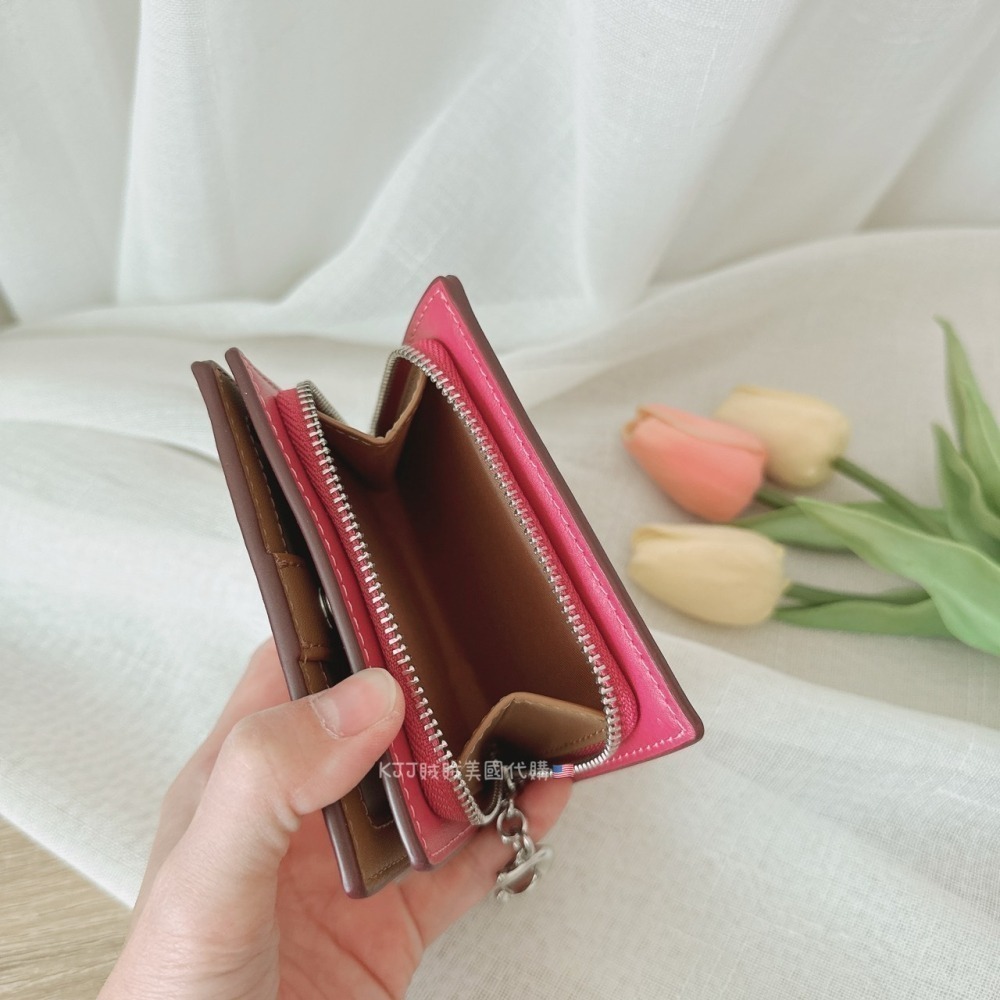 【Coach】各式經典 防刮 老花 零錢 短夾 皮夾 包包 對開-細節圖4