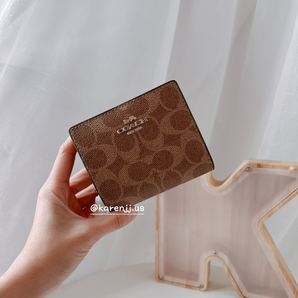 【Coach】短夾~咖老花（8582）