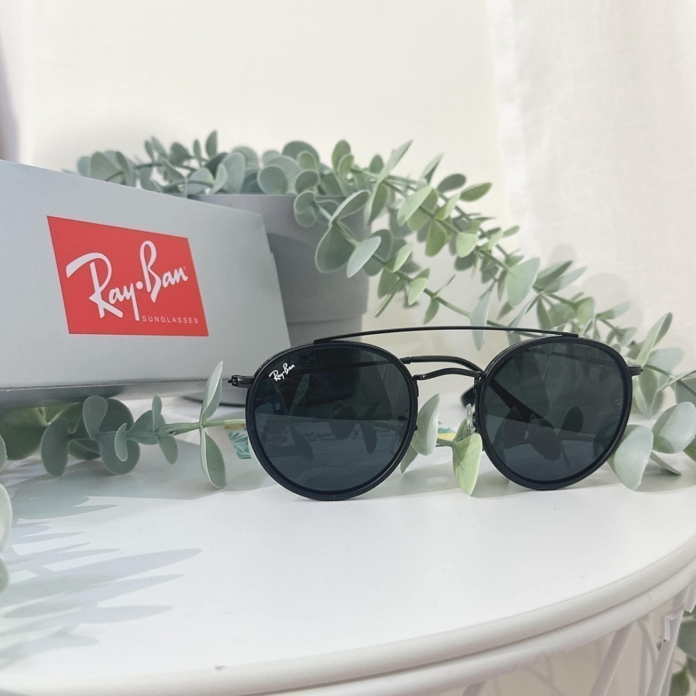 【Ray ban】雷朋 復古圓框 墨鏡 太陽眼鏡 RB3647N-細節圖3