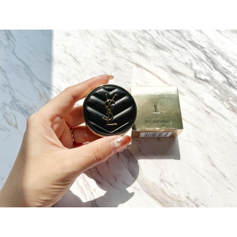 【YSL】 恆久 完美 霧光 氣墊粉餅 皮革版 迷你氣墊 5G #B20-細節圖6