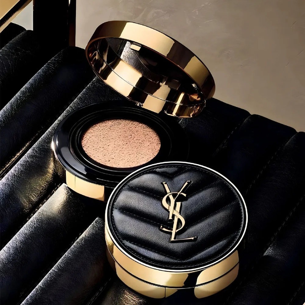 【YSL】 恆久 完美 霧光 氣墊粉餅 皮革版 迷你氣墊 5G #B20-細節圖9