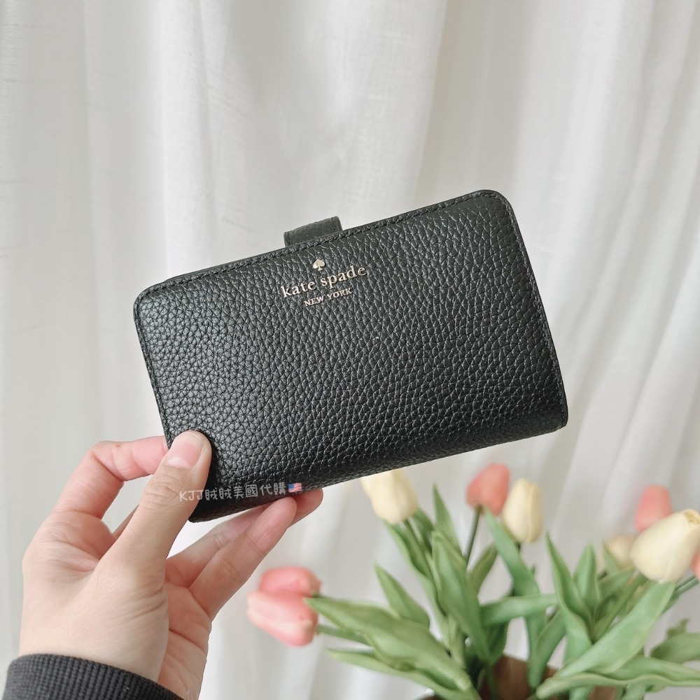 【Kate spade】KS 防刮 素色 中夾 皮夾 包包-規格圖8