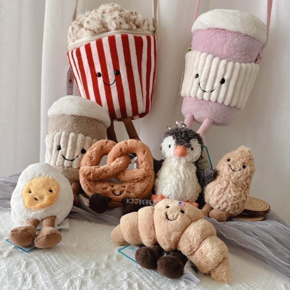 【Jellycat】無毒 安全 可愛 玩偶 / 吊飾 / 斜揹 小包包-細節圖8