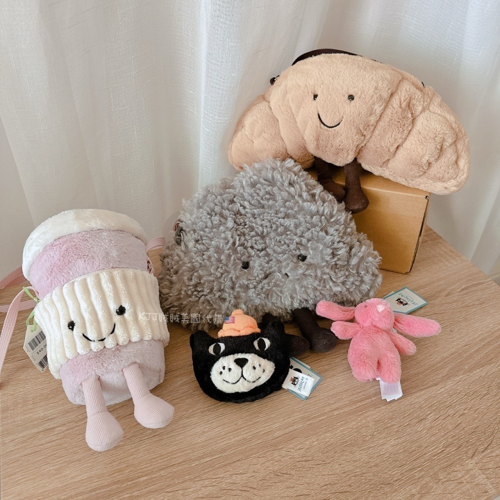 【Jellycat】無毒 安全 可愛 玩偶 / 吊飾 / 斜揹 小包包-細節圖3