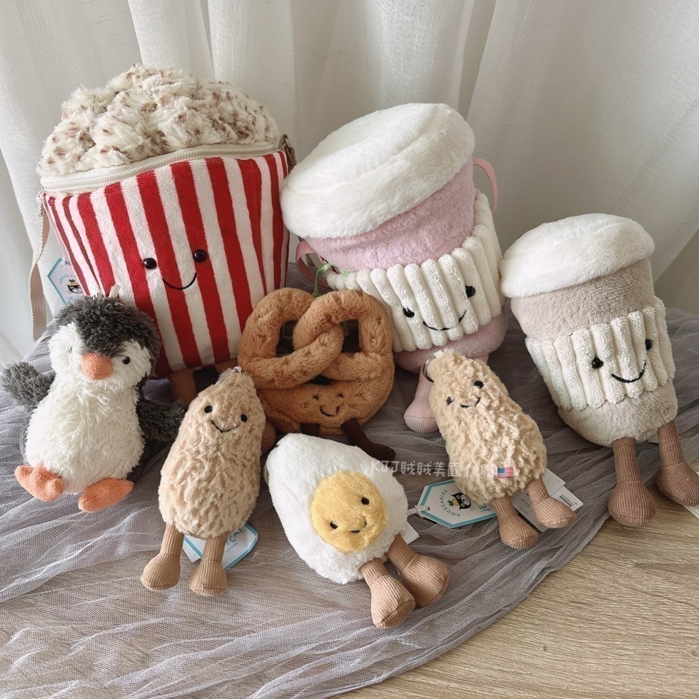 【Jellycat】無毒 安全 可愛 玩偶 / 吊飾 / 斜揹 小包包-細節圖5