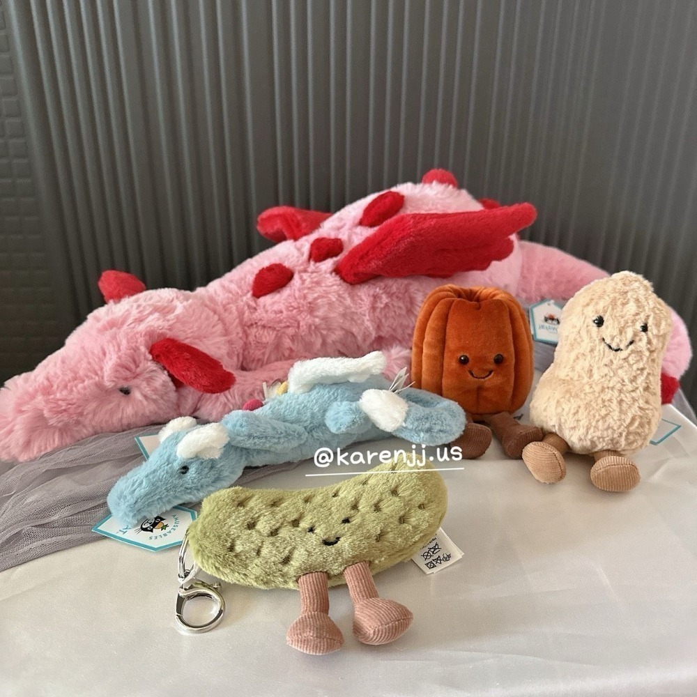 【Jellycat】無毒 安全 可愛 玩偶 / 吊飾 / 斜揹 小包包-規格圖9