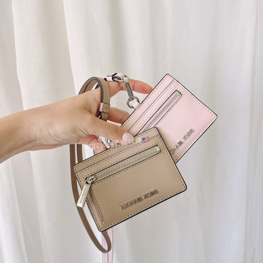 【MICHAEL KORS】MK 橫式 防刮皮 證件套 悠遊卡套 工作證 卡套-細節圖2