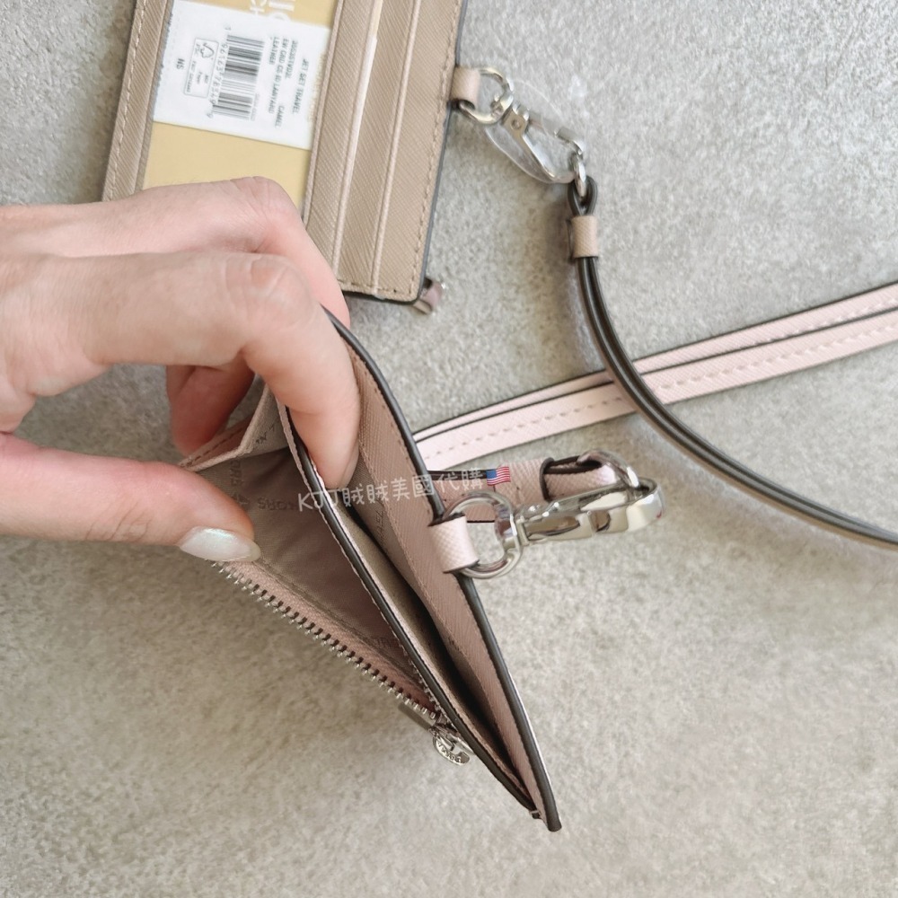 【MICHAEL KORS】MK 橫式 防刮皮 證件套 悠遊卡套 工作證 卡套-細節圖4