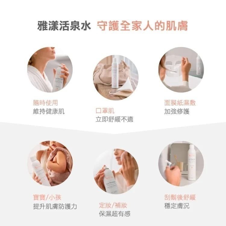 【Avène】 雅漾 修護 舒護 活泉水噴霧 300ml *3入-細節圖2