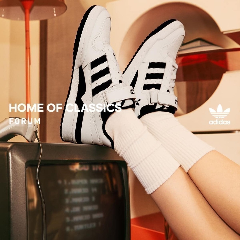 【Adidas】愛迪達 聯名 Jisoo黑白 鞋子 US10.5-細節圖2