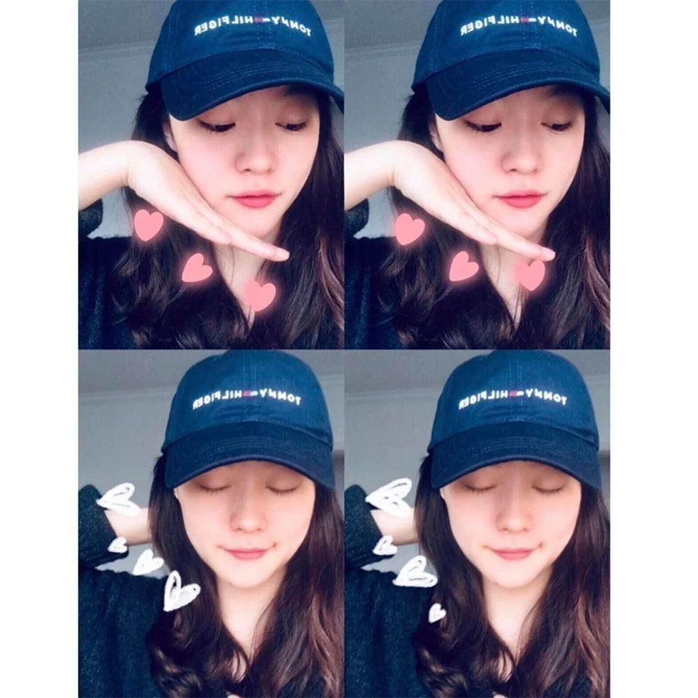 【Tommy】男女可戴 可調式 老帽 小字款 帽子-細節圖3