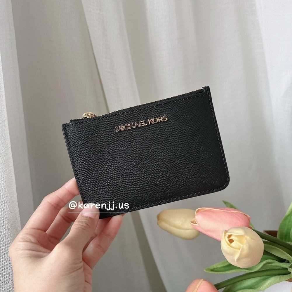 【MICHAEL KORS】MK 防刮 老花 扁扁 零錢包 包包-規格圖5