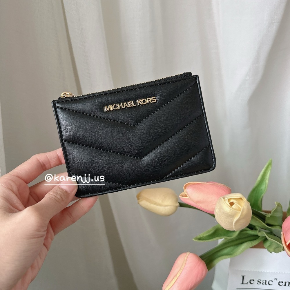 【MICHAEL KORS】MK 防刮 老花 扁扁 零錢包 包包-規格圖5