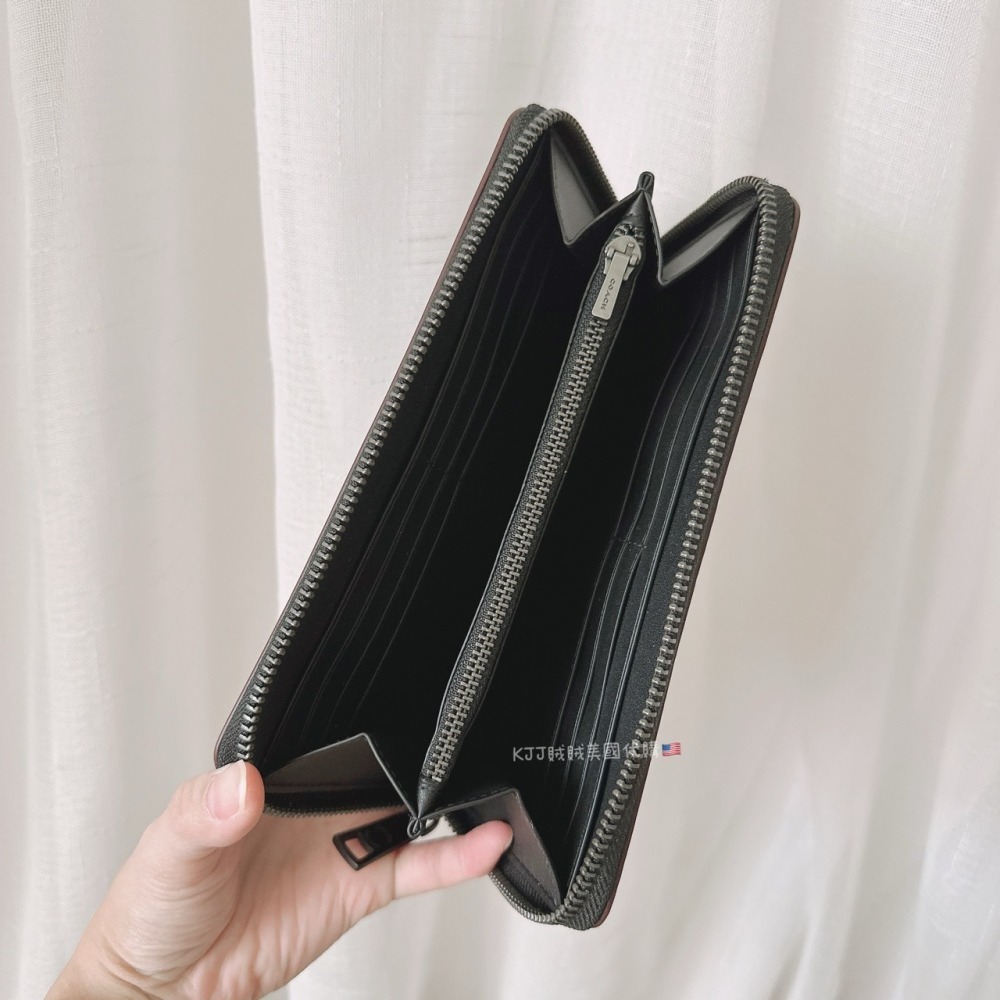 【Coach】 男生 皮夾 長夾 包包 防刮-細節圖2