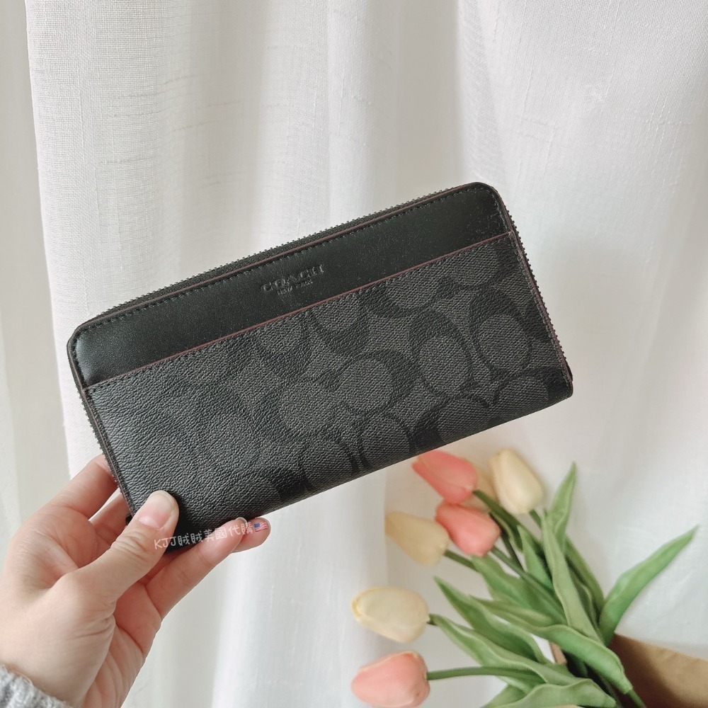 【Coach】 男生 皮夾 長夾 包包 防刮-規格圖2