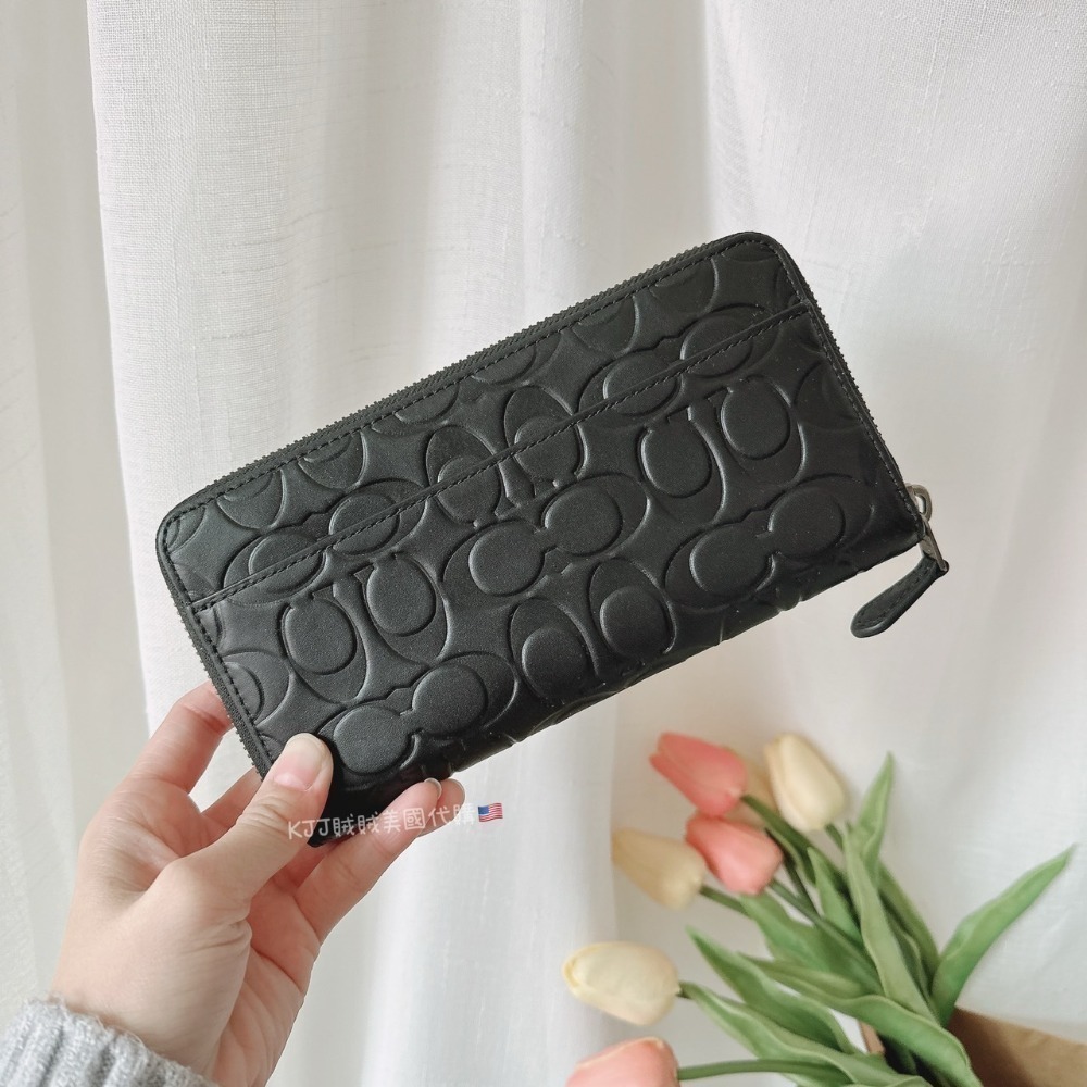 【Coach】 男生 皮夾 長夾 包包 防刮-規格圖2