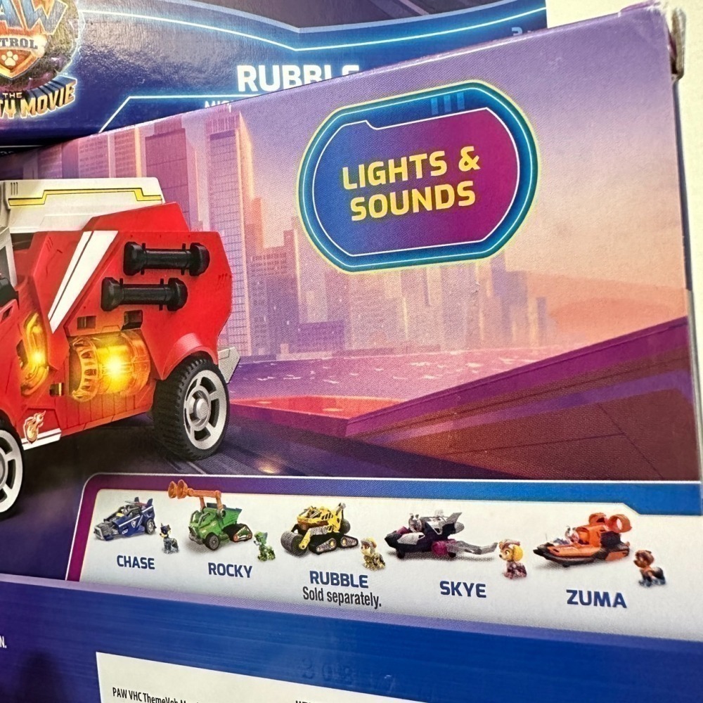 【汪汪隊】兒童 救援隊 超能隊 聲光 汽車 車車 兒童節 玩具 天天/阿奇/毛毛/小礫-細節圖11