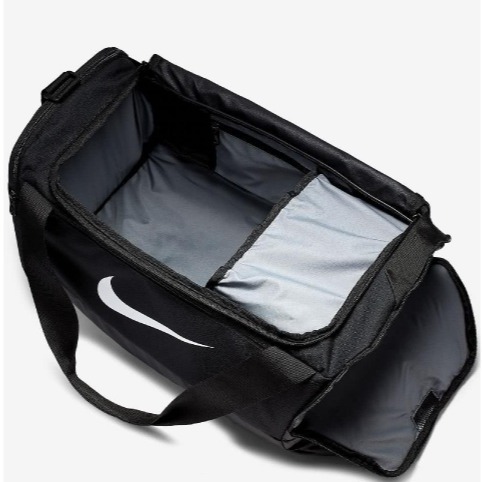 【NIKE】 CLUB 黑白 大容量 大勾款 健身袋 旅行袋 旅行包 媽媽包👟-細節圖6