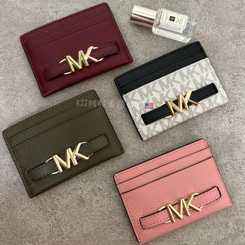 【MICHAEL KORS】MK 金屬 LOGO 隨身卡夾 名片夾 證件夾