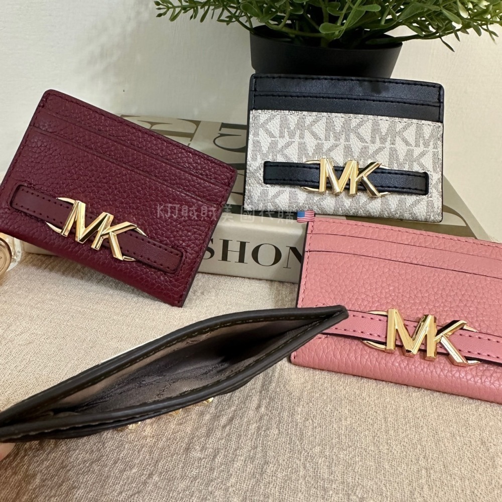 【MICHAEL KORS】MK 金屬 LOGO 隨身卡夾 名片夾 證件夾-細節圖2