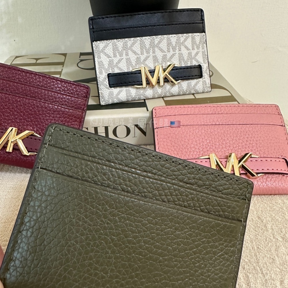 【MICHAEL KORS】MK 金屬 LOGO 隨身卡夾 名片夾 證件夾-細節圖3