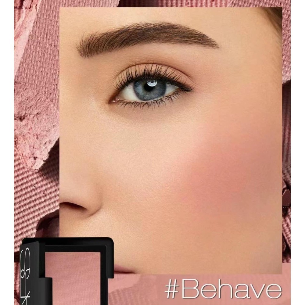 【NARS】#BEHAVE 蜜桃 玫瑰 豆沙粉 腮红 1.2g-細節圖3