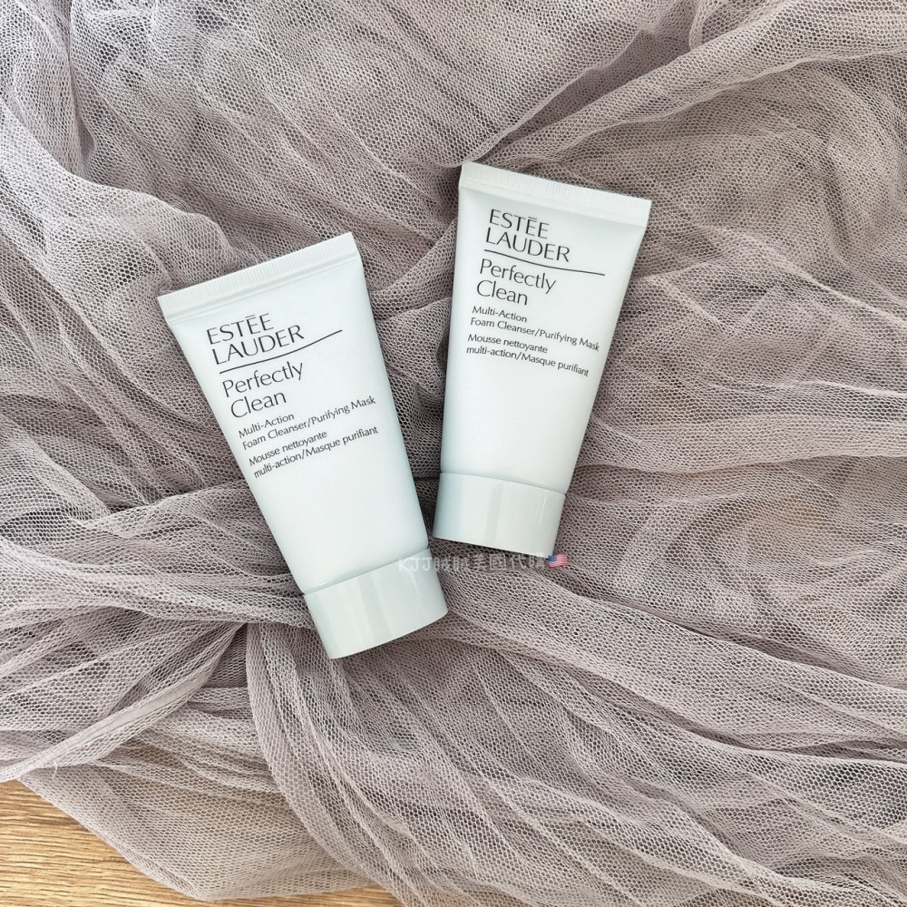 【雅詩蘭黛】細緻 煥采 雙效 淨化 潔面乳 洗面乳 旅外出必備30ml*2（一組兩條）-細節圖2