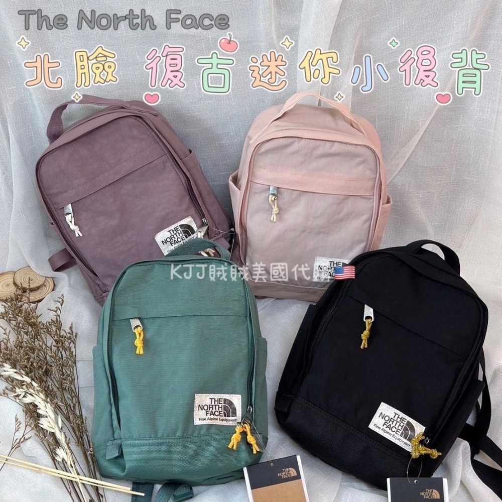 【The North Face】北臉 復古 迷你 小後背 手拿 包包-細節圖6