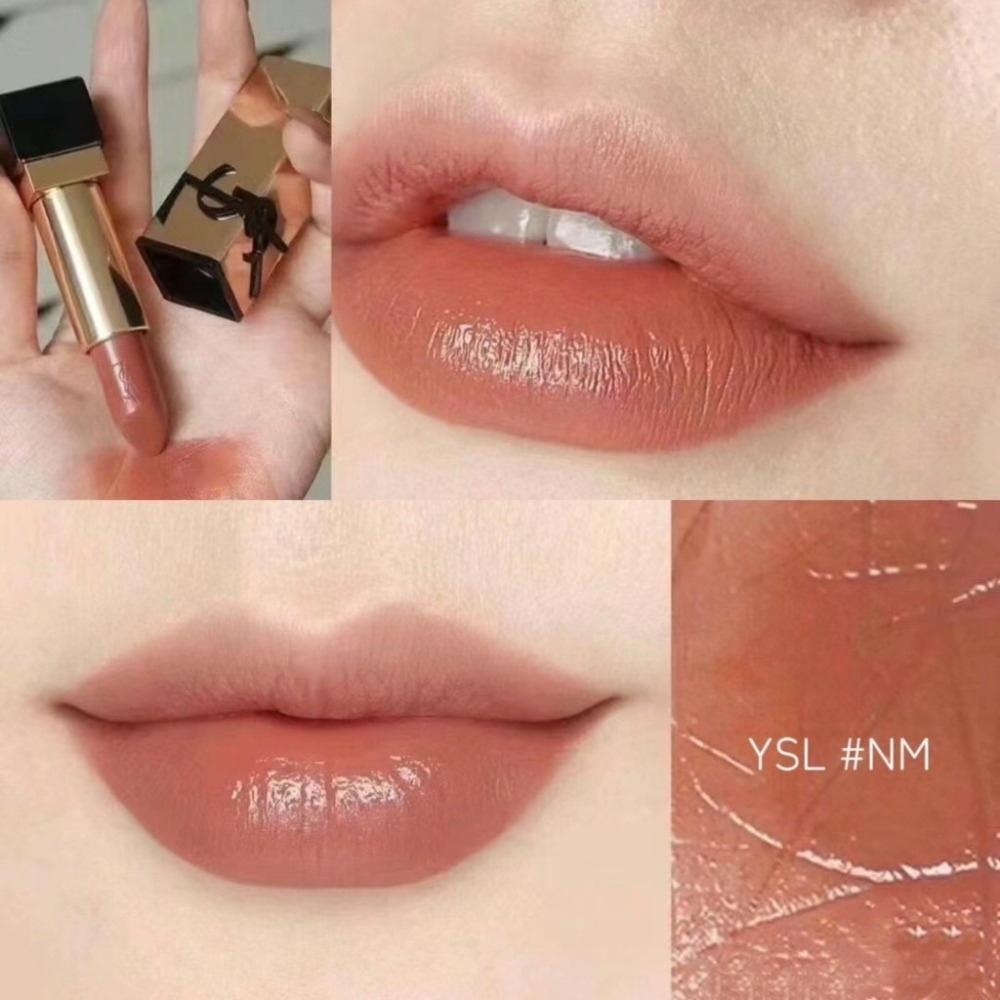 【YSL】奢華緞面唇膏 3.8g#NM 裸繆斯#正裝   效期到2026/11-細節圖2