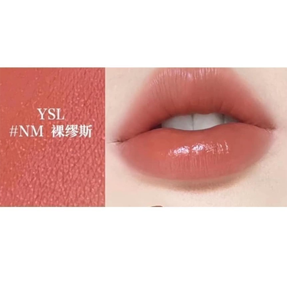 【YSL】奢華緞面唇膏 1.3g中樣#NM 裸繆斯 / #RM 赤烈繆思-細節圖6